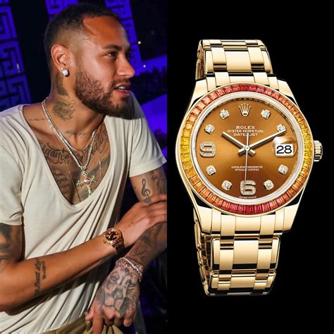 rolex neymar valor|neymar's diamond cross.